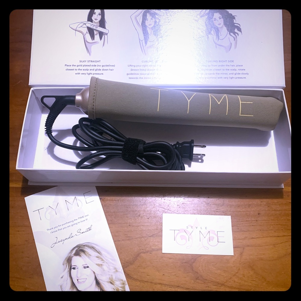 TYME Straightening/Curling Iron Original